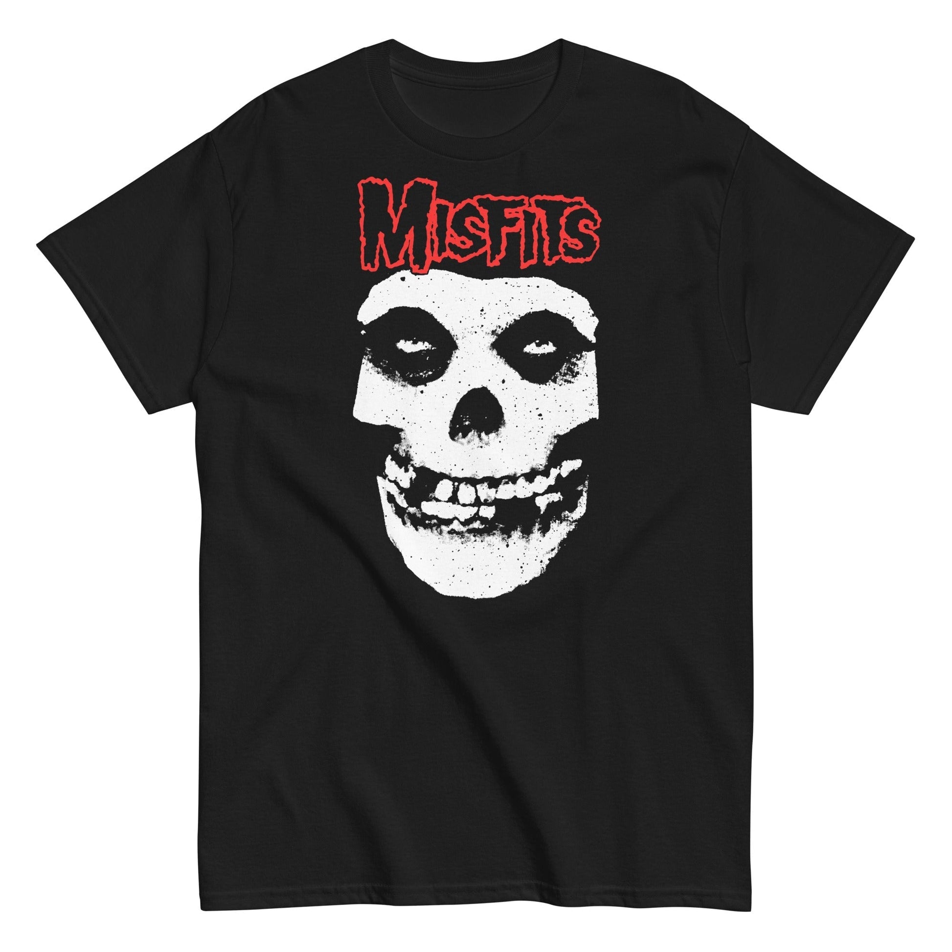 MerchMoment Misfits - Red Skull T-Shirt [Apparel] Black