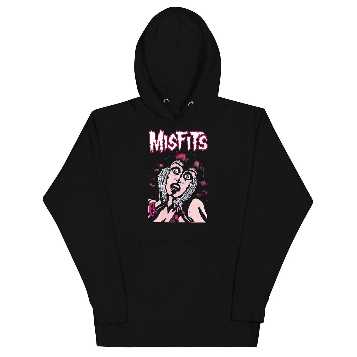 MerchMoment Misfits - Screaming Hoodie [Apparel] Black