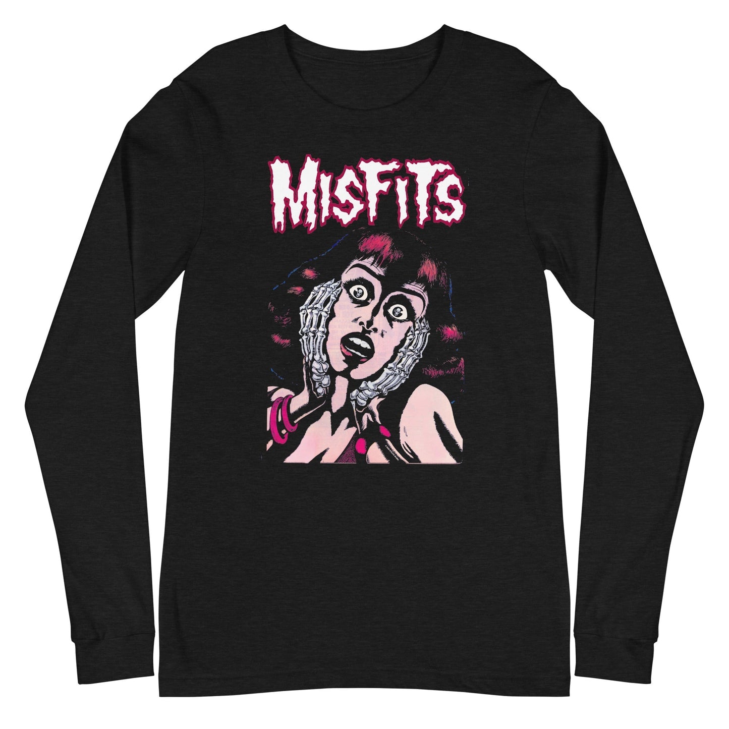 MERCHMOMENT Misfits - Screaming Long Sleeve T-Shirt [Apparel] - Rock Band Apparel