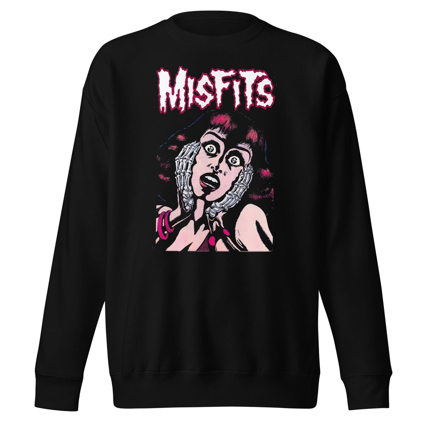 MerchMoment Misfits - Screaming Sweatshirt [Apparel] Black