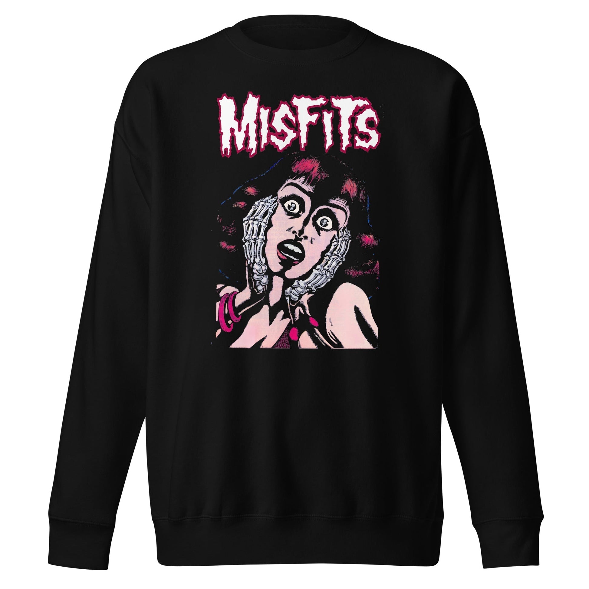 MerchMoment Misfits - Screaming Sweatshirt [Apparel] Black