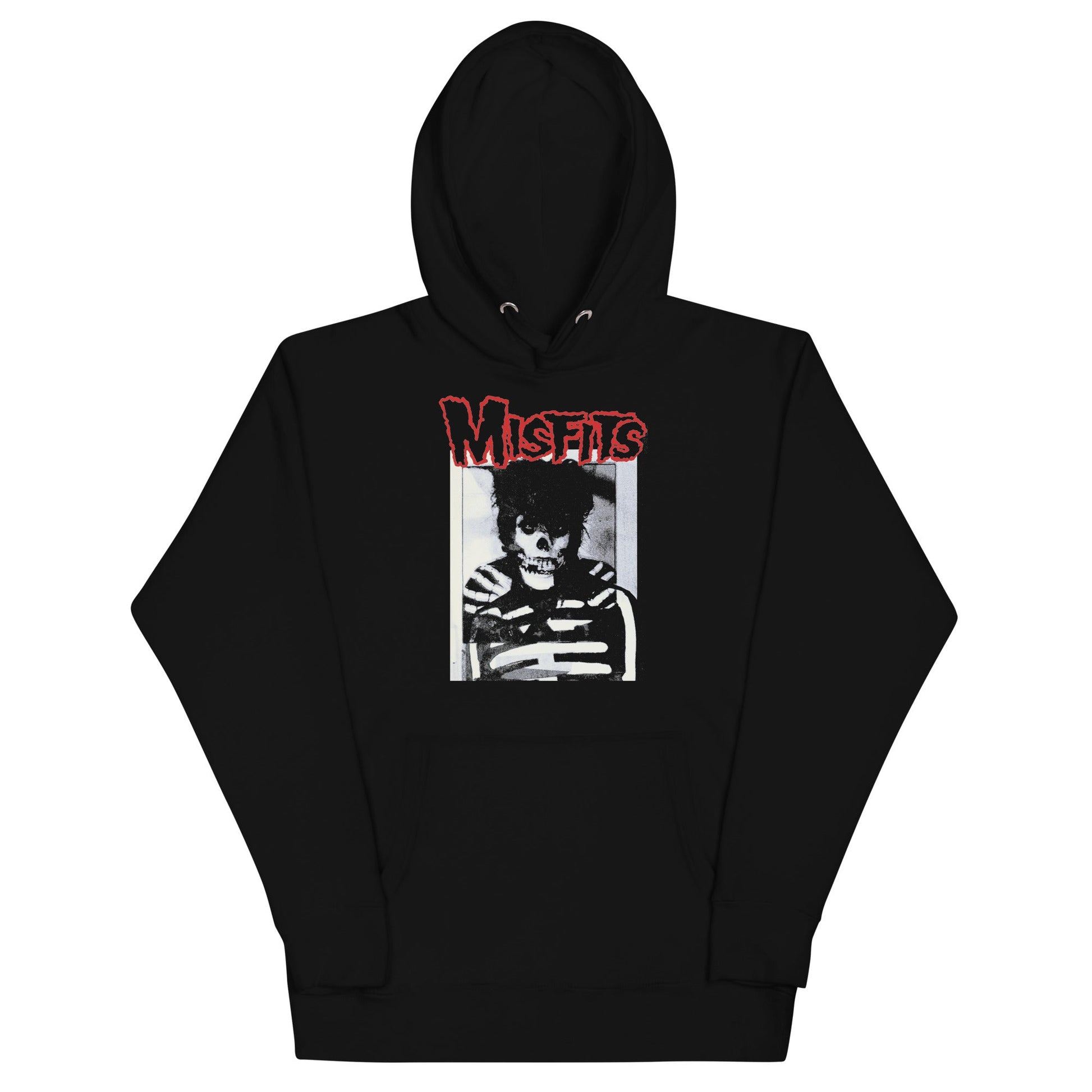 MerchMoment Misfits - Skull Hair Hoodie [Apparel] Black