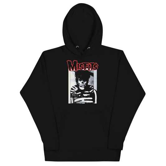MerchMoment Misfits - Skull Hair Hoodie [Apparel] Black