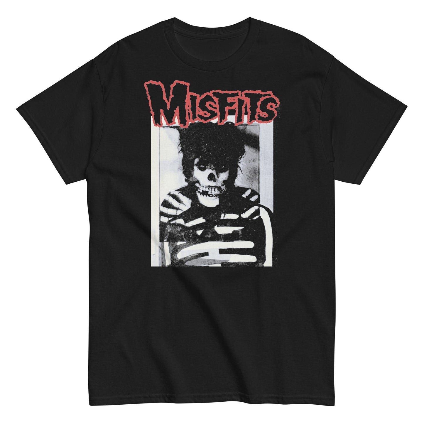 MERCHMOMENT Misfits - Skull Hair T-Shirt [Apparel] - Rock Band Apparel