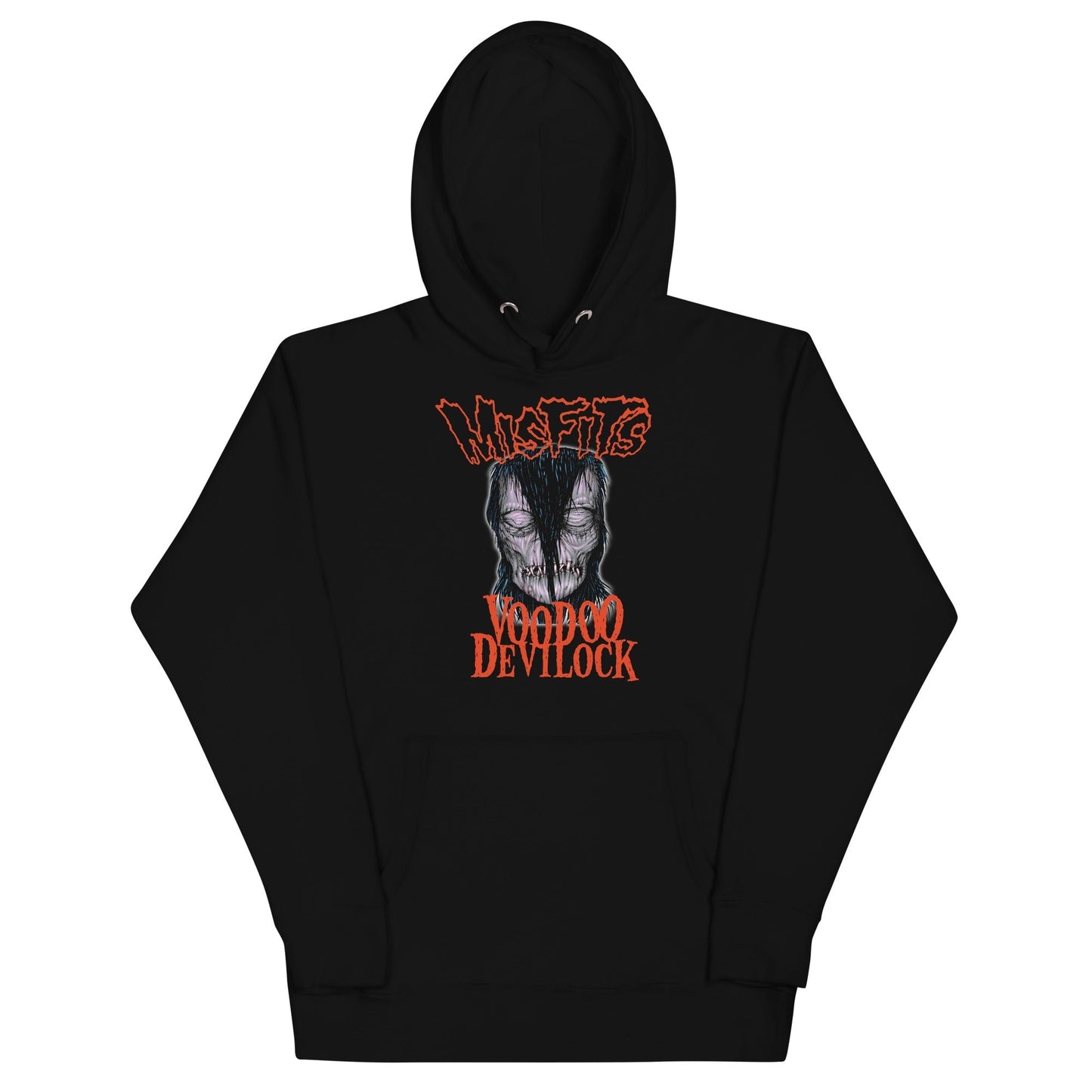 MERCHMOMENT Misfits - VooDoo Devilock Hoodie [Apparel] - Rock Band Apparel
