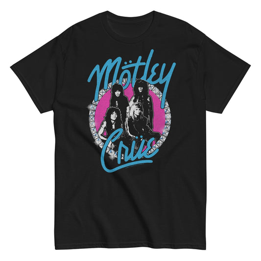 MERCHMOMENT Motley Crue - 80s Hair T-Shirt [Apparel] - Rock Band Apparel