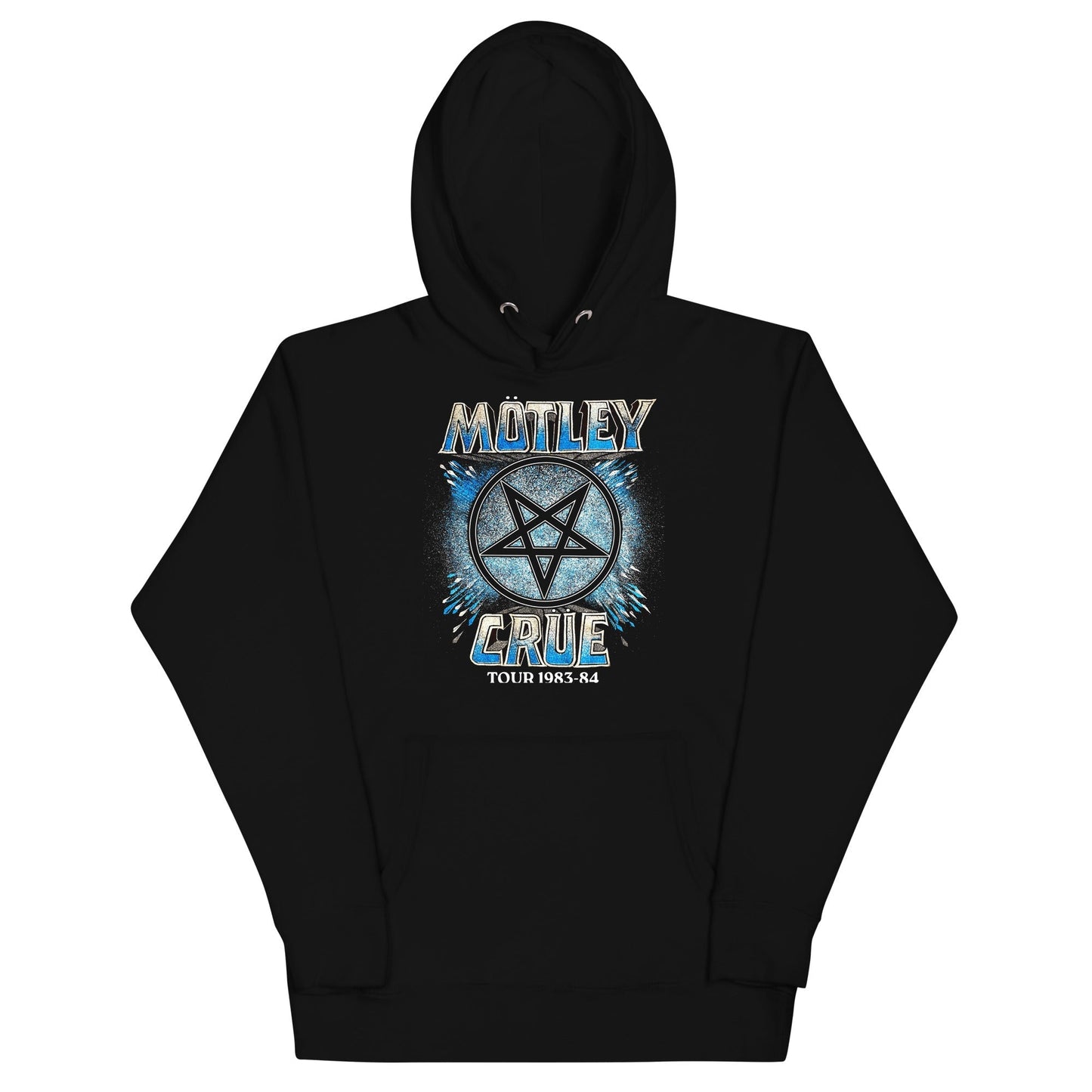 MerchMoment Motley Crue - 83-84 Tour Hoodie [Apparel] Black