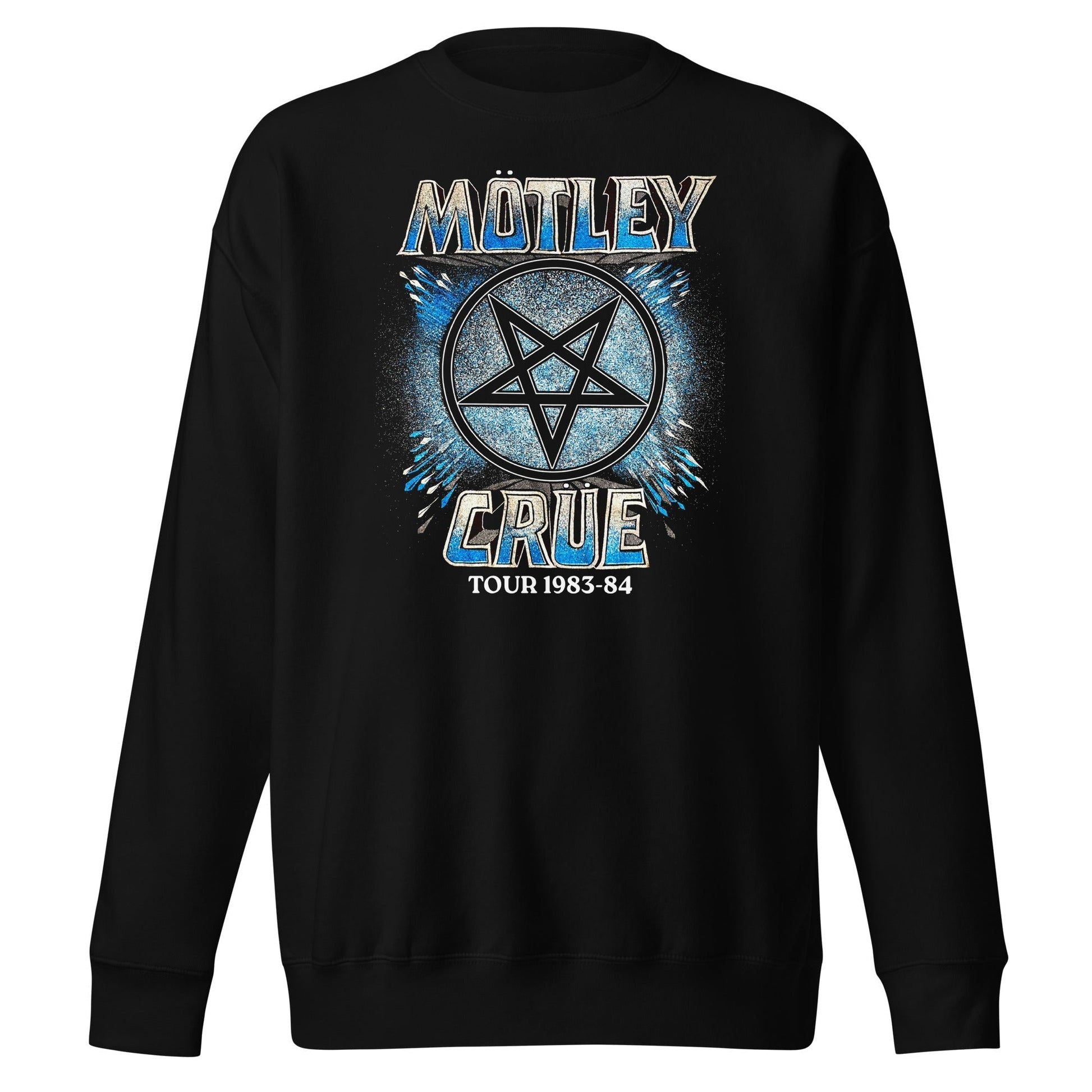 MERCHMOMENT Motley Crue - 83-84 Tour Sweatshirt [Apparel] - Rock Band Apparel