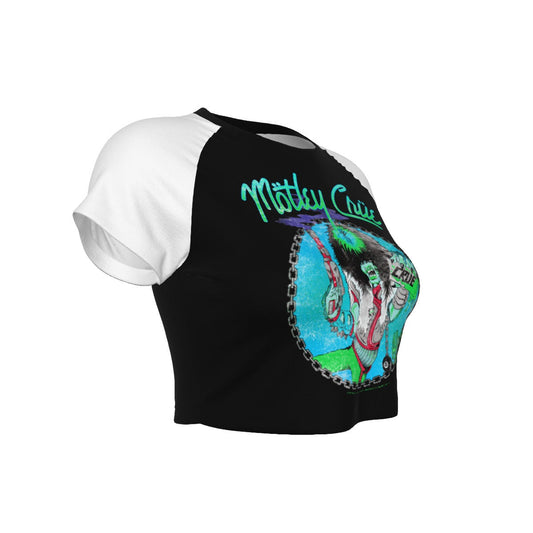 MerchMoment Motley Crue Allister Baseball Women's Crop Top [Apparel] As Shown