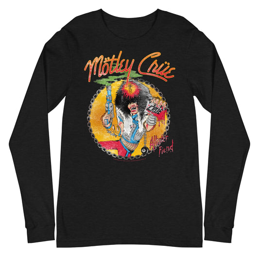 MerchMoment Motley Crue - Allister Fiend Long Sleeve T-Shirt [Apparel] Black