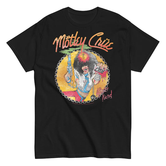 MerchMoment Motley Crue - Allister Fiend T-Shirt [Apparel] Black