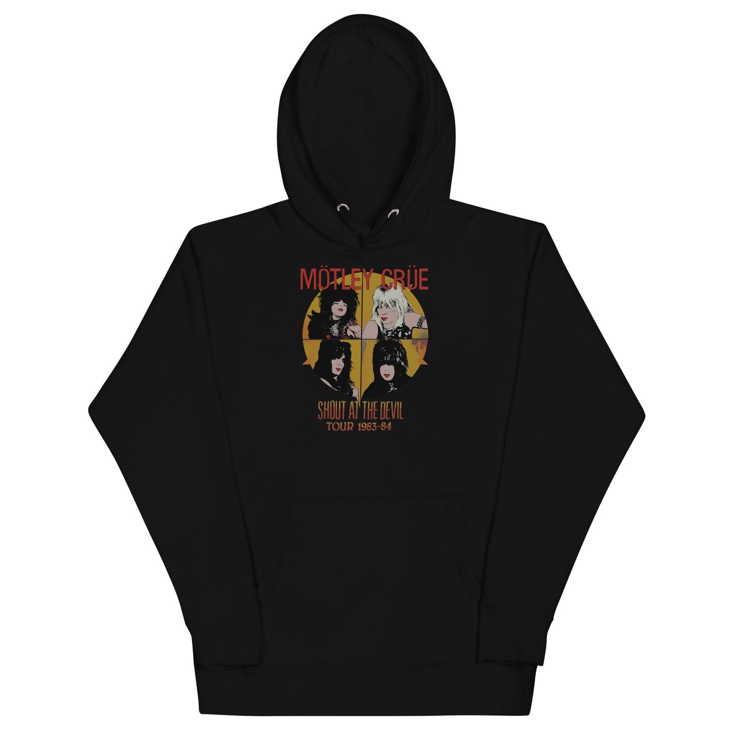 MERCHMOMENT Motley Crue - Always on Tour Hoodie [Apparel] - Rock Band Apparel