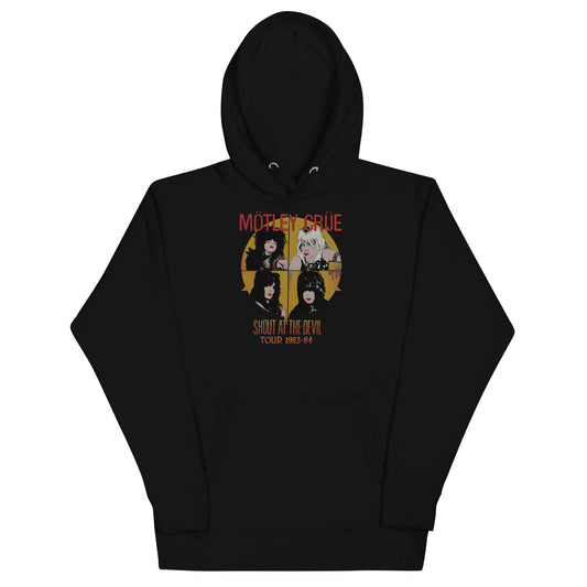 MERCHMOMENT Motley Crue - Always on Tour Hoodie [Apparel] - Rock Band Apparel