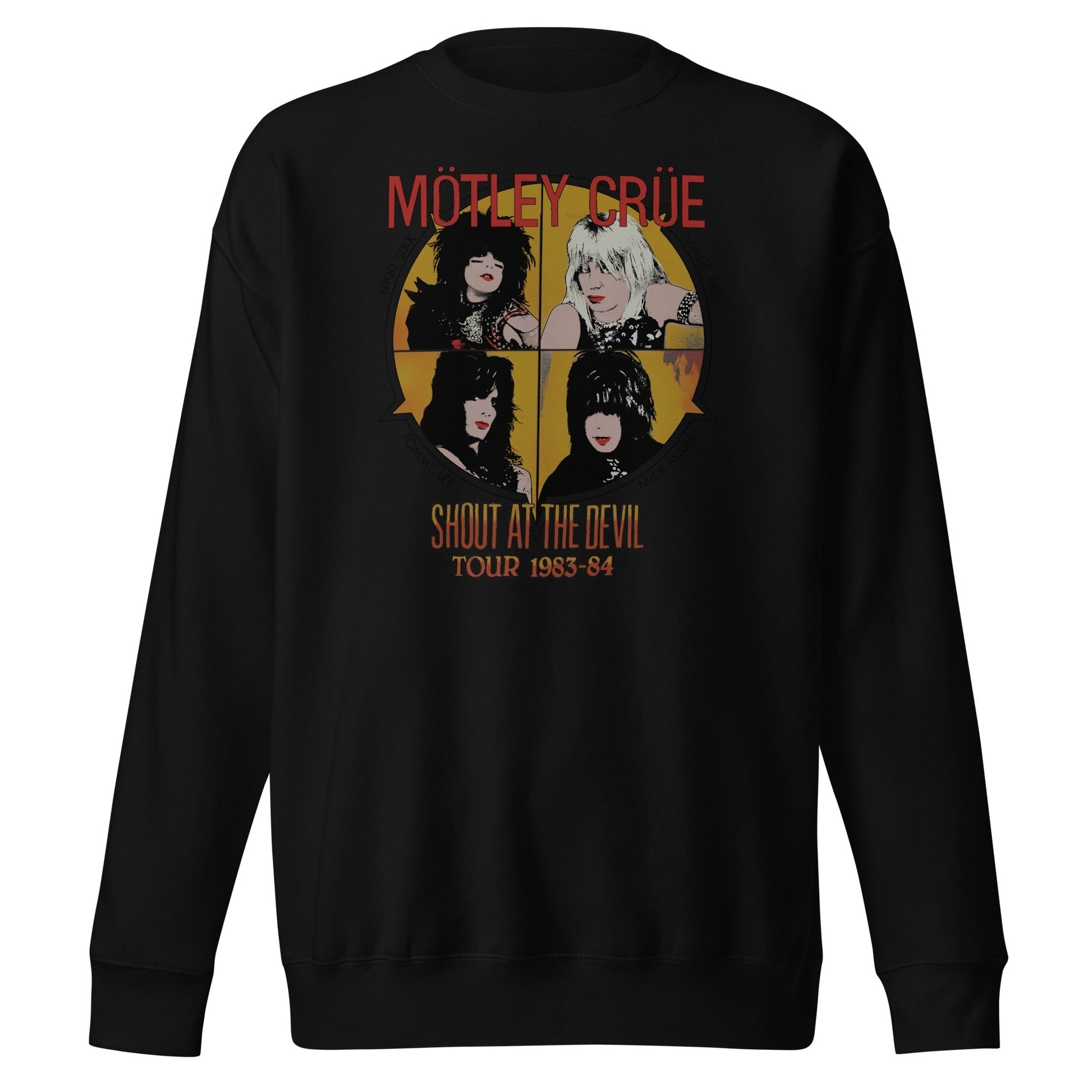 MERCHMOMENT Motley Crue - Always on Tour Sweatshirt [Apparel] - Rock Band Apparel