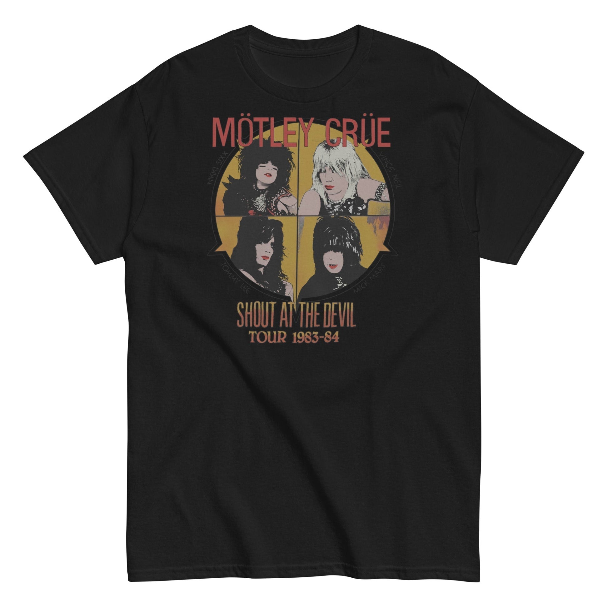MERCHMOMENT Motley Crue - Always on Tour T-Shirt [Apparel] - Rock Band Apparel