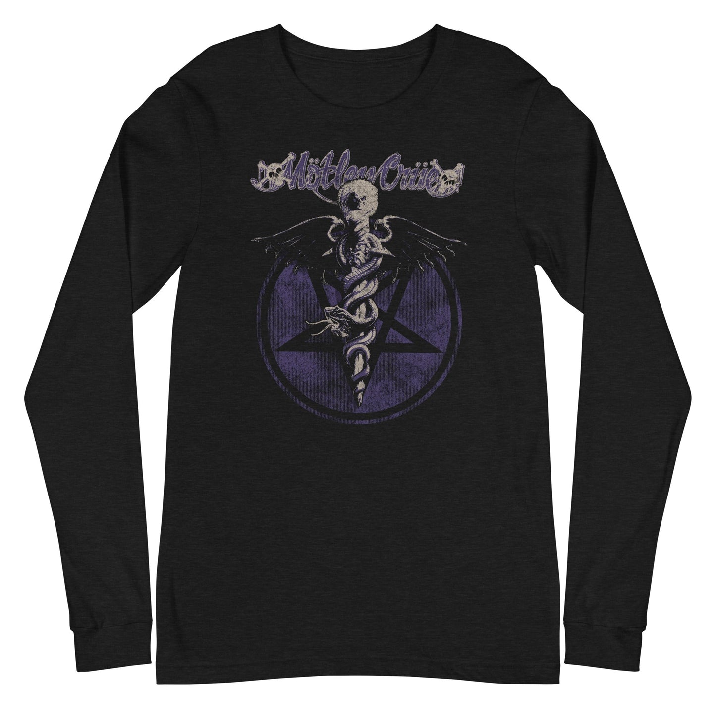 MerchMoment Motley Crue - Dark Doctor Long Sleeve T-Shirt [Apparel] Black