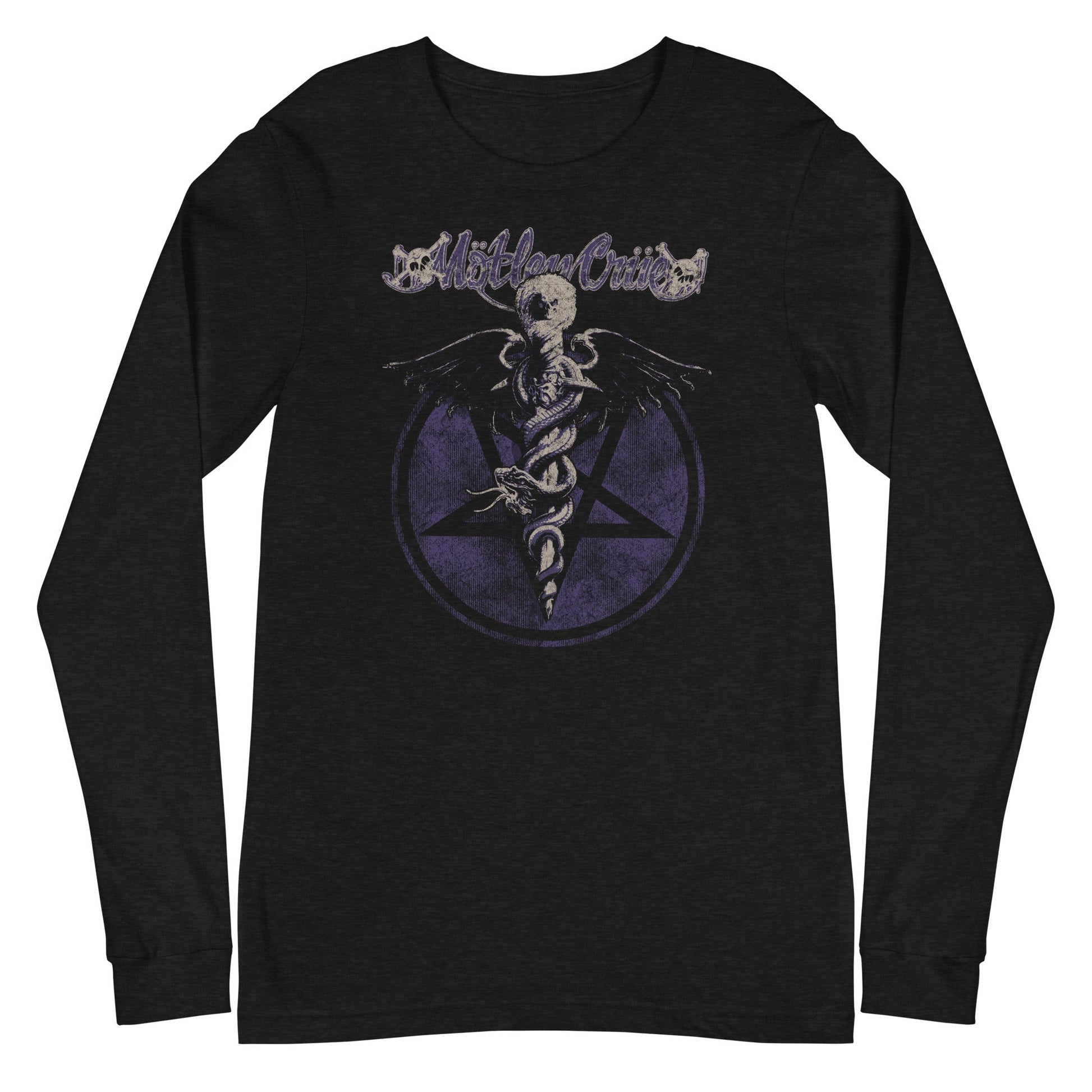 MerchMoment Motley Crue - Dark Doctor Long Sleeve T-Shirt [Apparel] Black