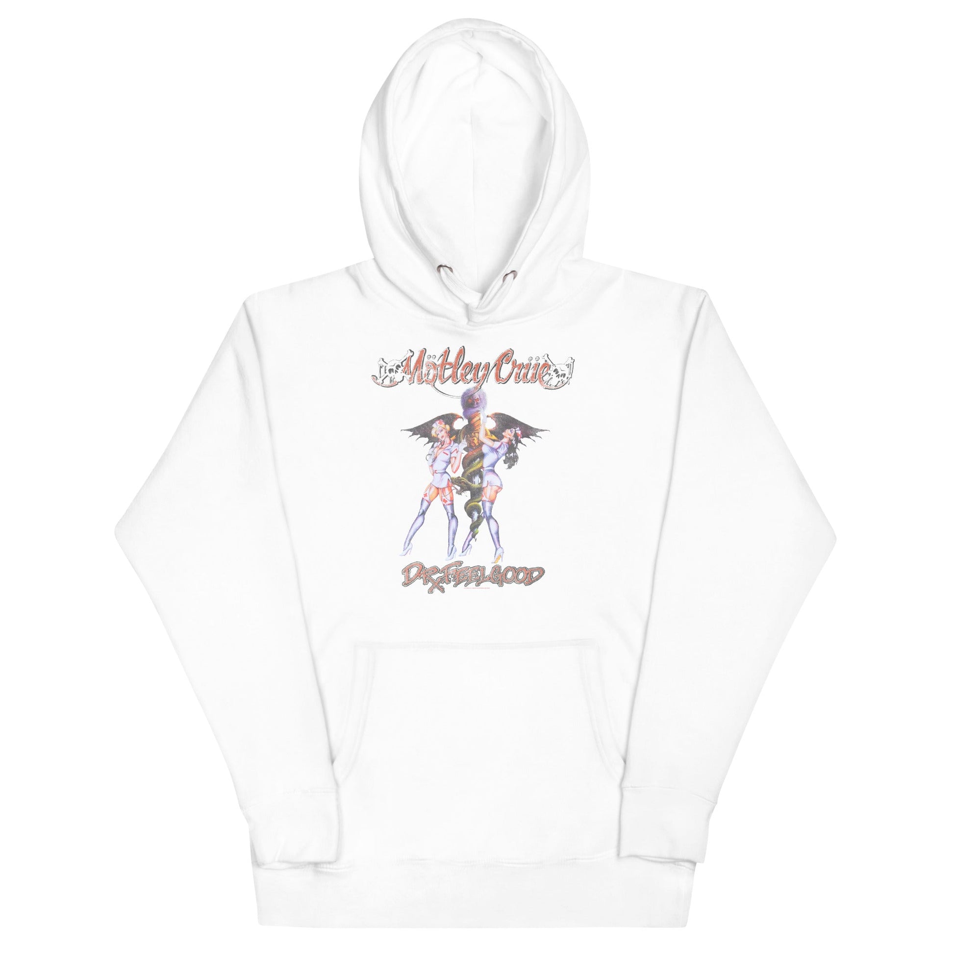 MerchMoment Motley Crue - Dr. Feelgood Hoodie [Apparel] White
