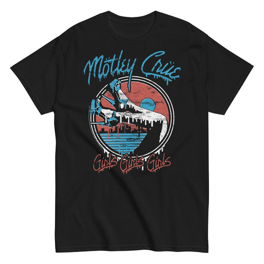 MERCHMOMENT Motley Crue - Drip Girls T-Shirt [Apparel] - Rock Band Apparel