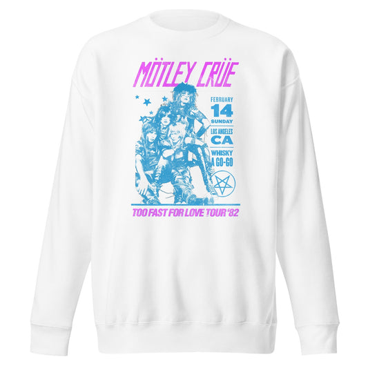 MERCHMOMENT Motley Crue - Fast Love Sweatshirt [Apparel] - Rock Band Apparel