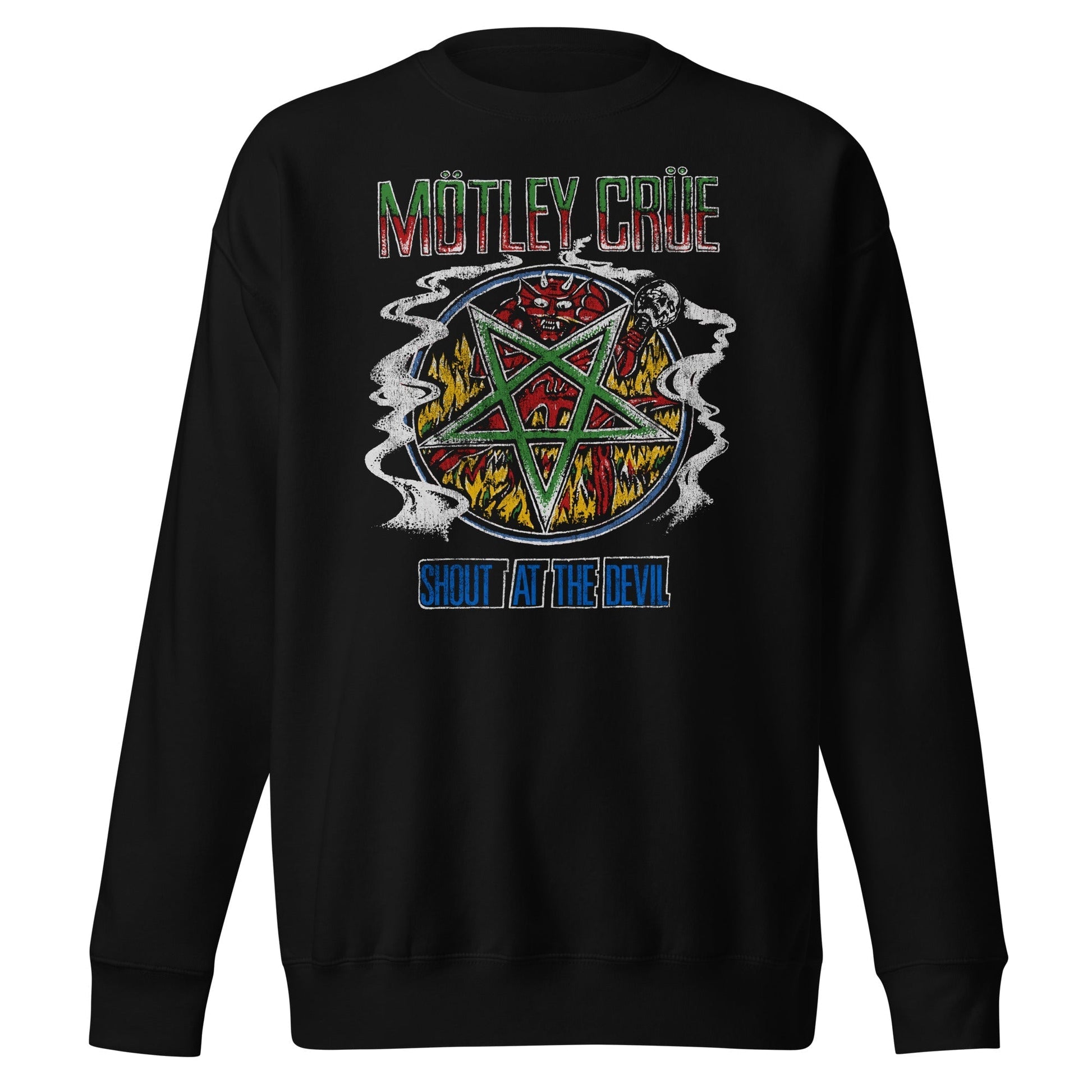 MERCHMOMENT Motley Crue - Ganja Shout Sweatshirt [Apparel] - Rock Band Apparel