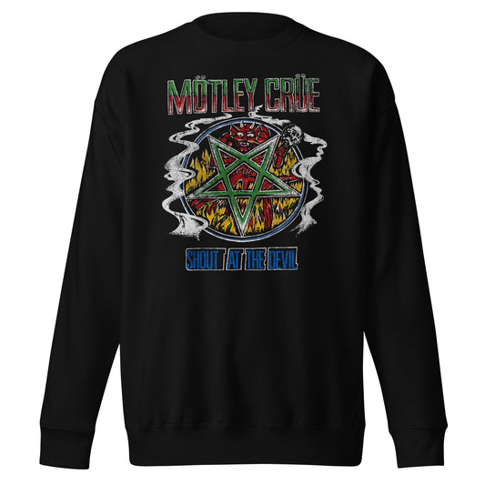 MERCHMOMENT Motley Crue - Ganja Shout Sweatshirt [Apparel] - Rock Band Apparel
