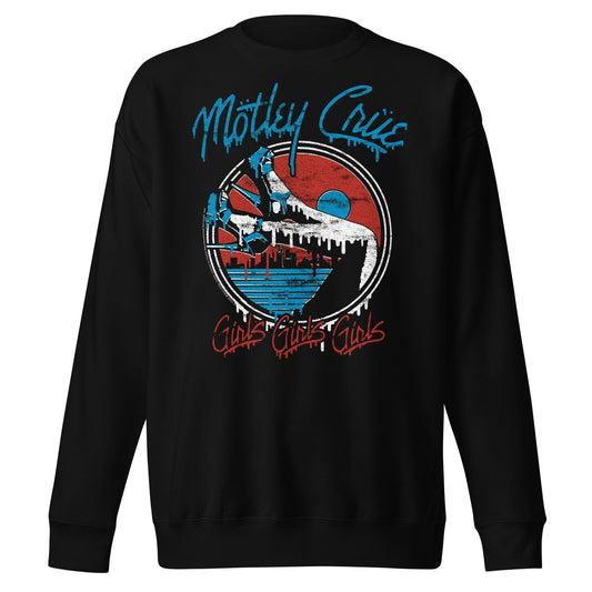 MERCHMOMENT Motley Crue - Girls Drip Sweatshirt [Apparel] - Rock Band Apparel