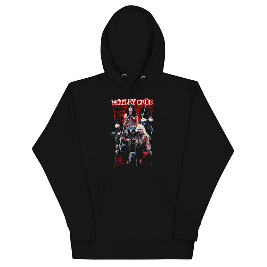 MERCHMOMENT Motley Crue - Live Hoodie [Apparel] - Rock Band Apparel