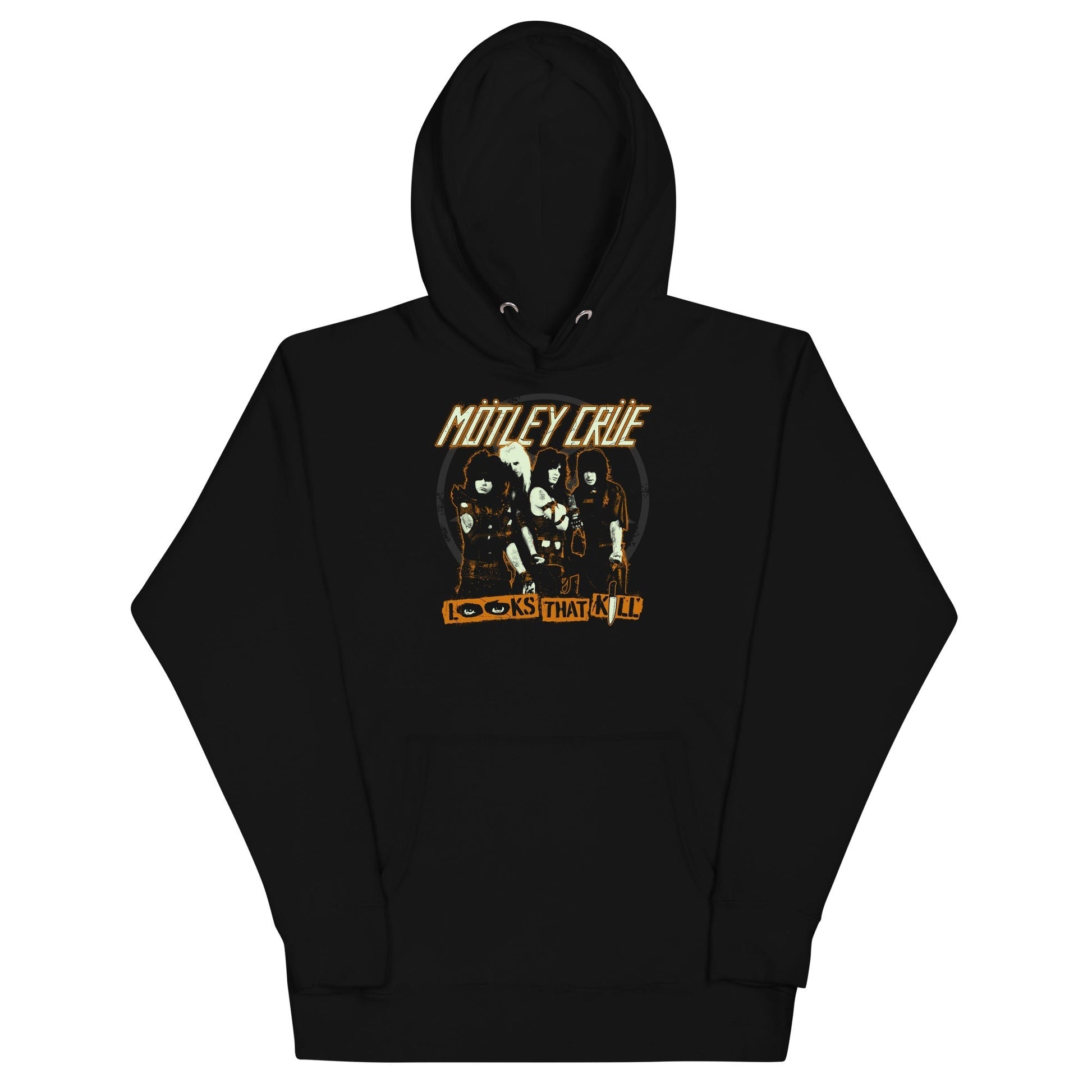 MERCHMOMENT Motley Crue - Looks That Kill Hoodie [Apparel] - Rock Band Apparel