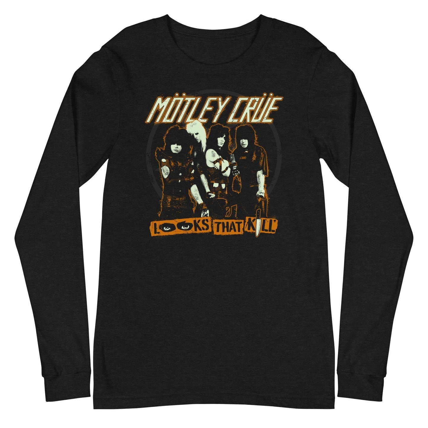 MerchMoment Motley Crue - Looks That Kill Long Sleeve T-Shirt [Apparel] Black