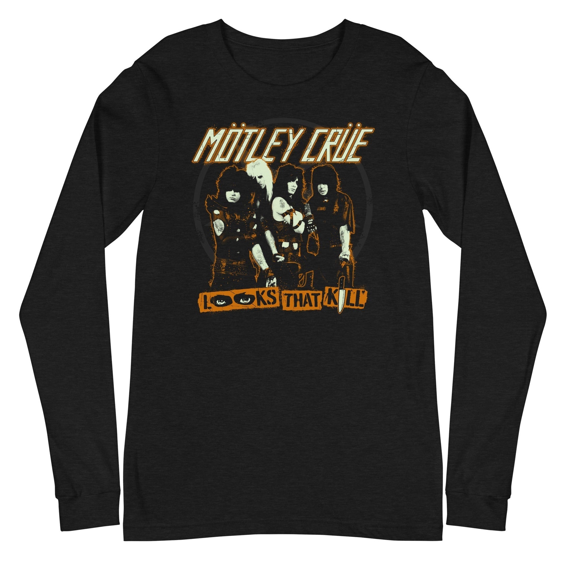 MerchMoment Motley Crue - Looks That Kill Long Sleeve T-Shirt [Apparel] Black