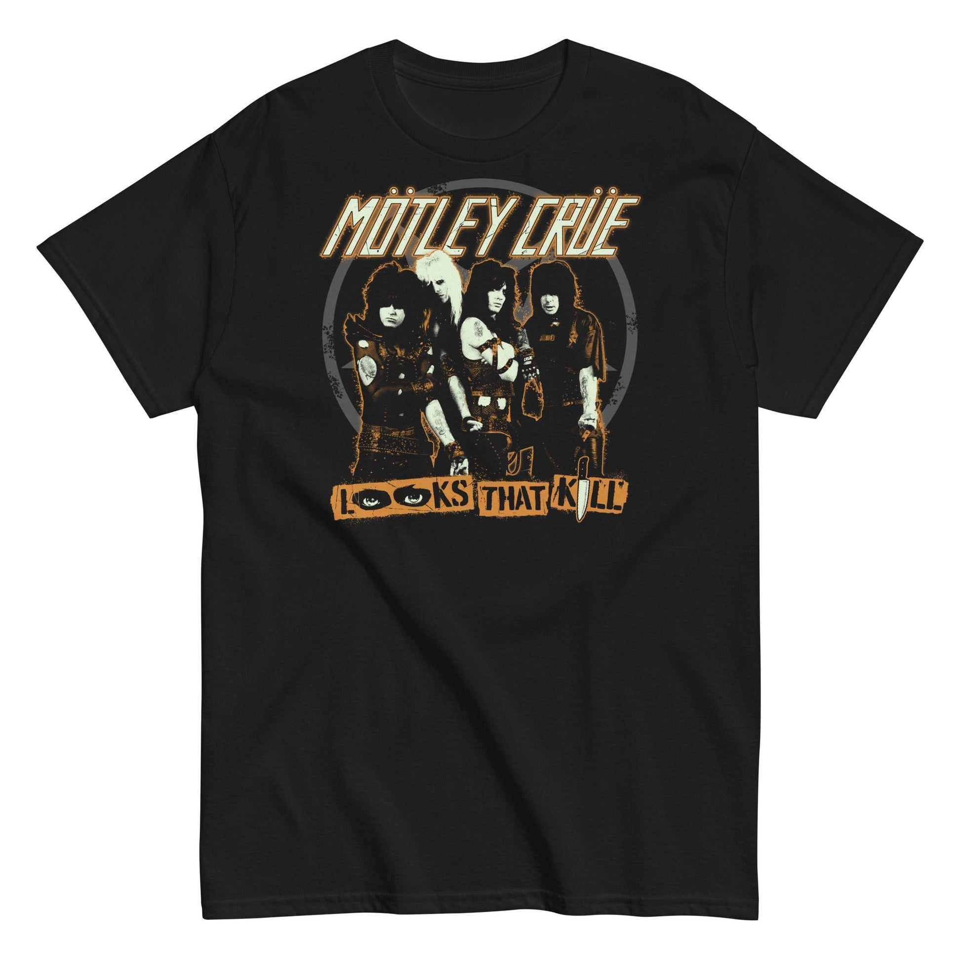 MerchMoment Motley Crue - Looks That Kill T-Shirt [Apparel] Black