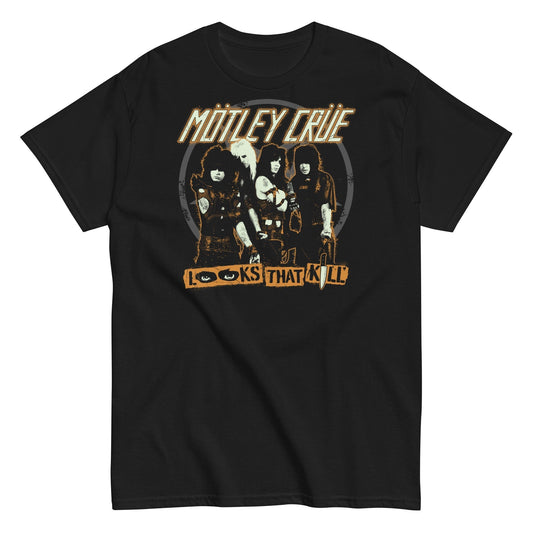 MerchMoment Motley Crue - Looks That Kill T-Shirt [Apparel] Black