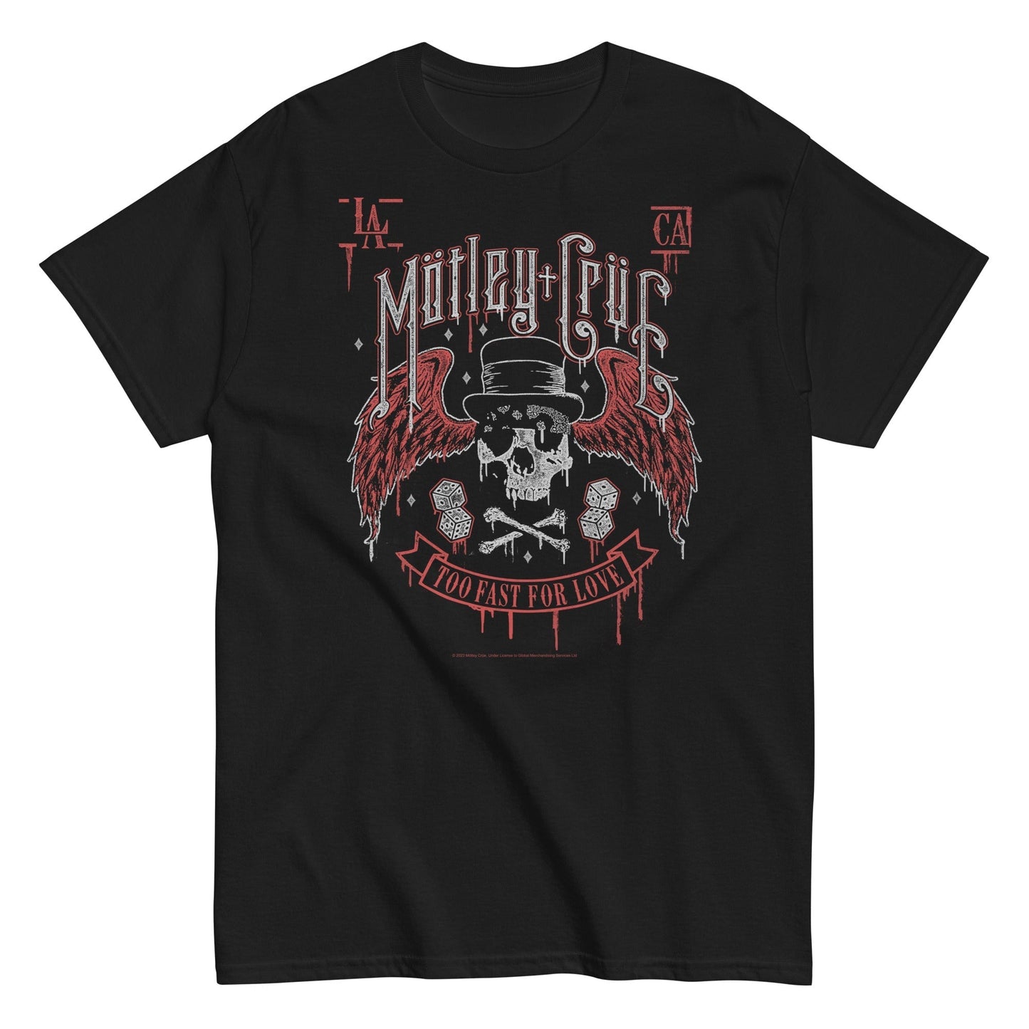 MerchMoment Motley Crue - Los Angeles T-Shirt [Apparel] Black
