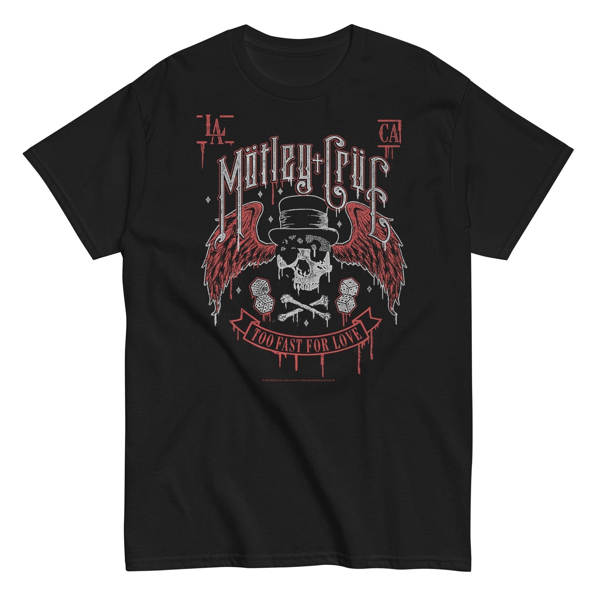 MerchMoment Motley Crue - Los Angeles T-Shirt [Apparel] Black