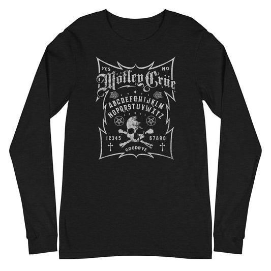 MERCHMOMENT Motley Crue - Ouija Board Long Sleeve T-Shirt [Apparel] - Rock Band Apparel