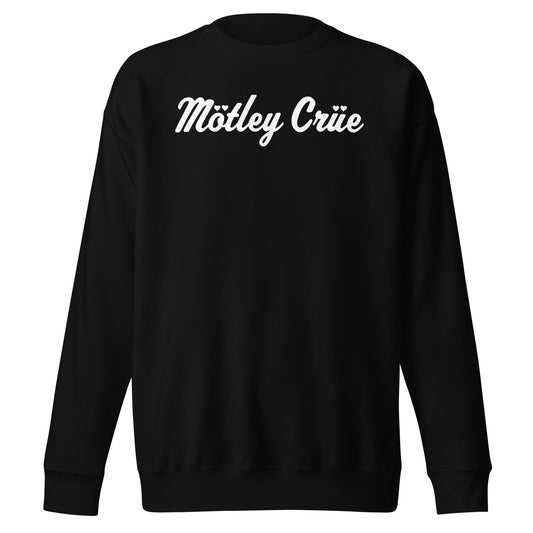 MerchMoment Motley Crue - Script Logo Sweatshirt [Apparel] Black