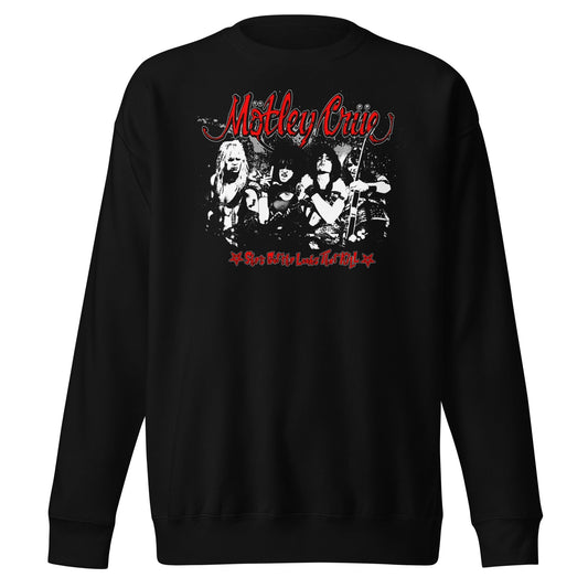 MERCHMOMENT Motley Crue - She's Got the Looks Sweatshirt [Apparel] - Rock Band Apparel