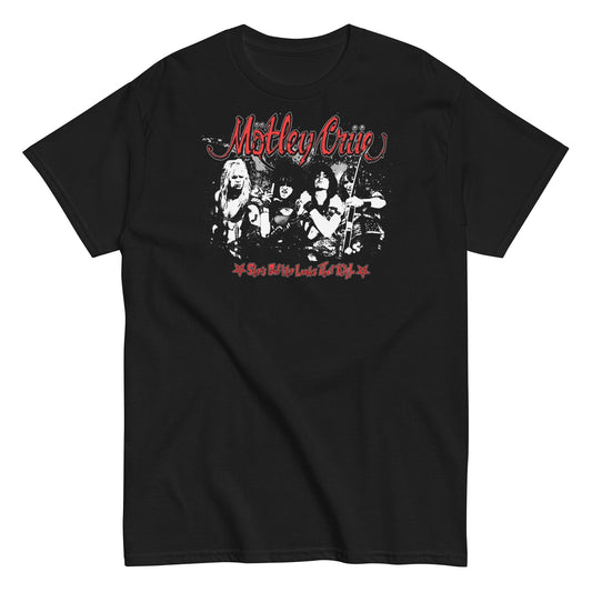 MerchMoment Motley Crue - She's Got the Looks T-Shirt [Apparel] Black