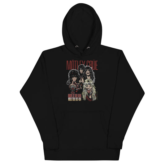 MERCHMOMENT Motley Crue - Shout at the Devil Hoodie [Apparel] - Rock Band Apparel