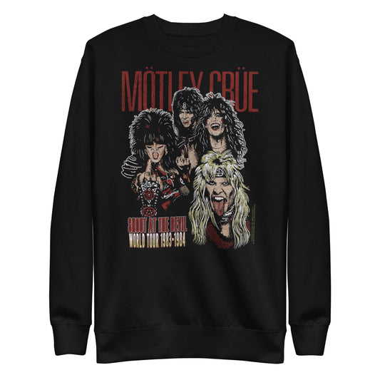 MERCHMOMENT Motley Crue - Shout at the Devil Sweatshirt [Apparel] - Rock Band Apparel