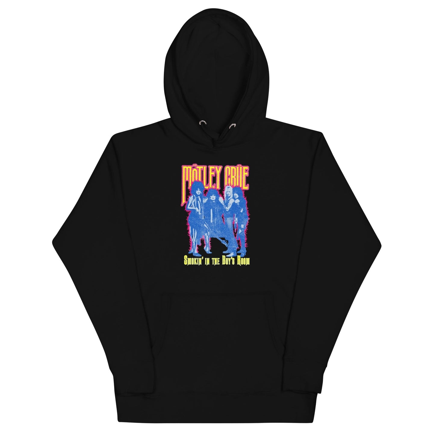 MerchMoment Motley Crue - Smokin' in the Boy's Room Hoodie [Apparel] Black