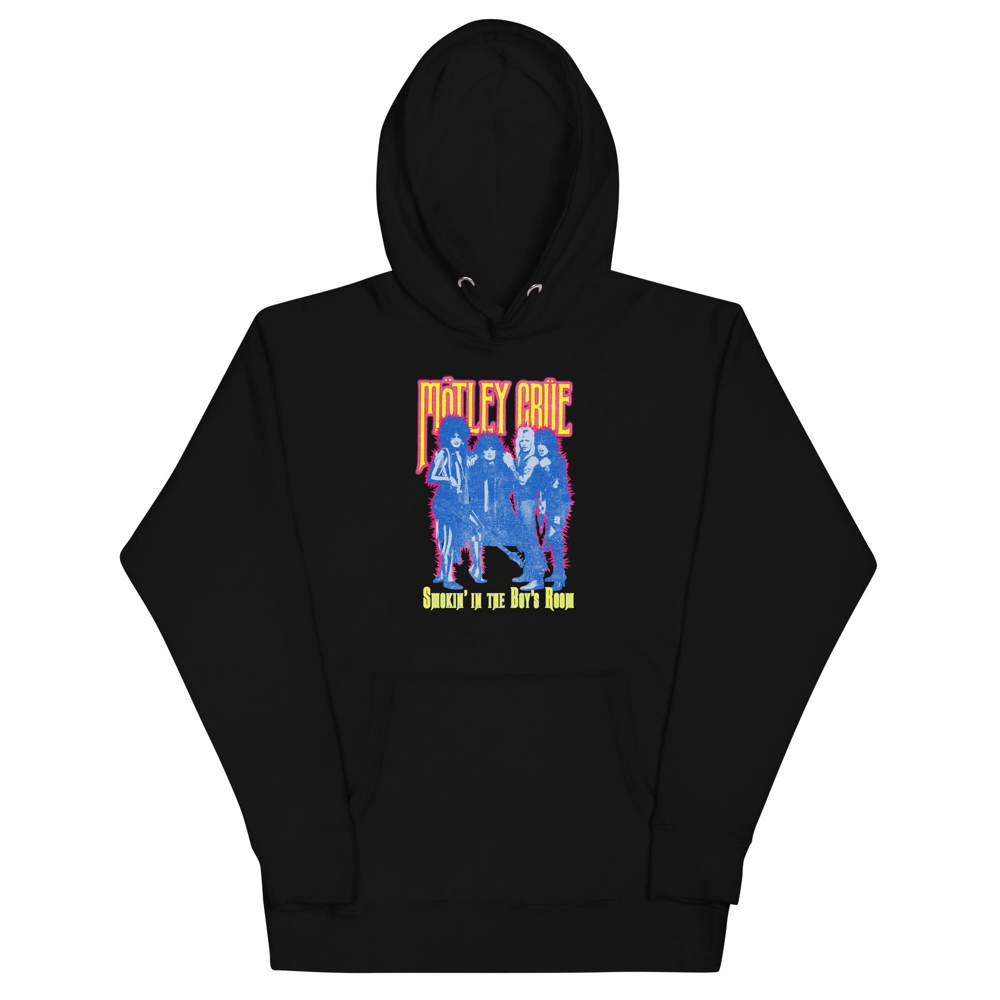 MerchMoment Motley Crue - Smokin' in the Boy's Room Hoodie [Apparel] Black