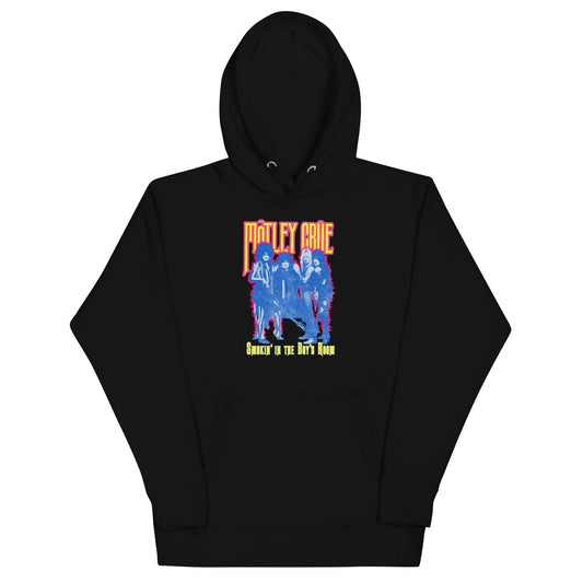 MerchMoment Motley Crue - Smokin' in the Boy's Room Hoodie [Apparel] Black