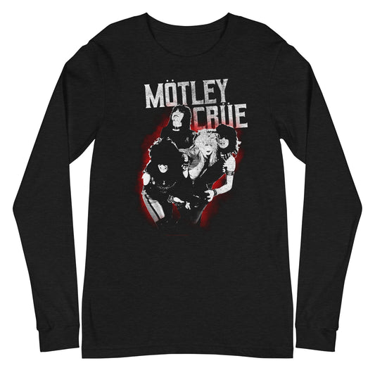 MERCHMOMENT Motley Crue - Spraypaint Long Sleeve T-Shirt [Apparel] - Rock Band Apparel