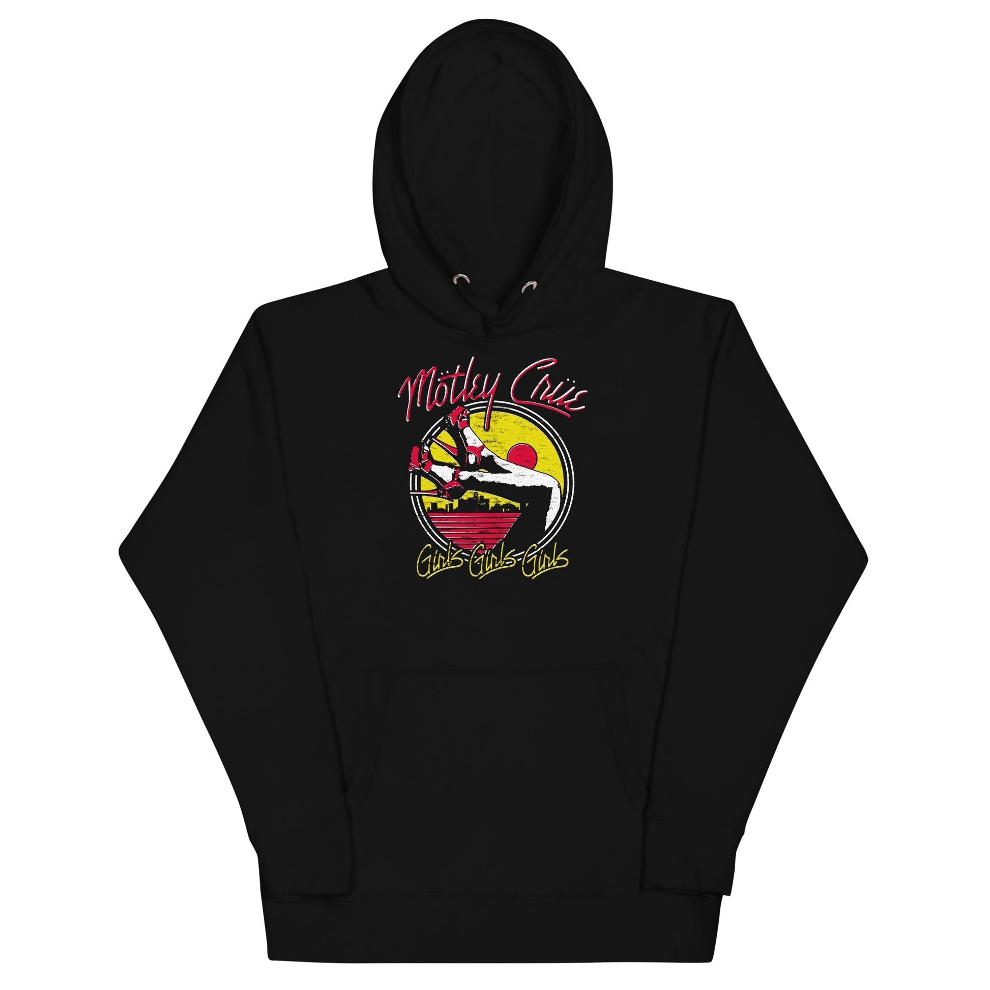 MerchMoment Motley Crue - Sunset Girls Hoodie [Apparel] Black