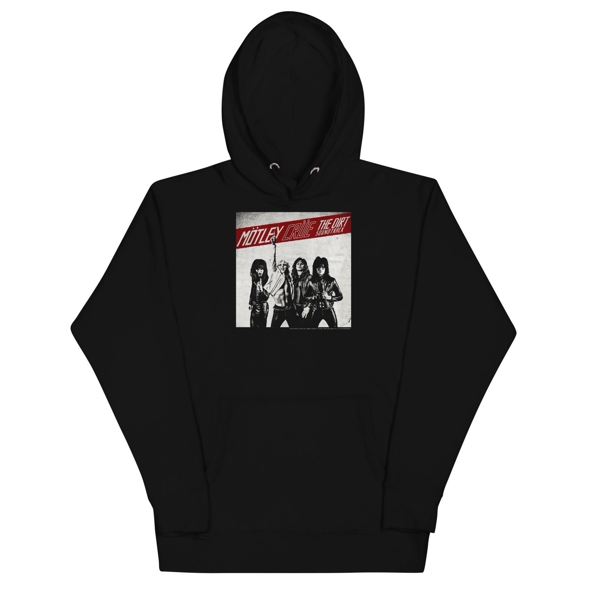 MERCHMOMENT Motley Crue - The Dirt Cover Hoodie [Apparel] - Rock Band Apparel