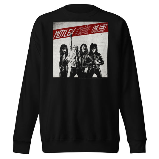 MerchMoment Motley Crue - The Dirt Cover Sweatshirt [Apparel] Black