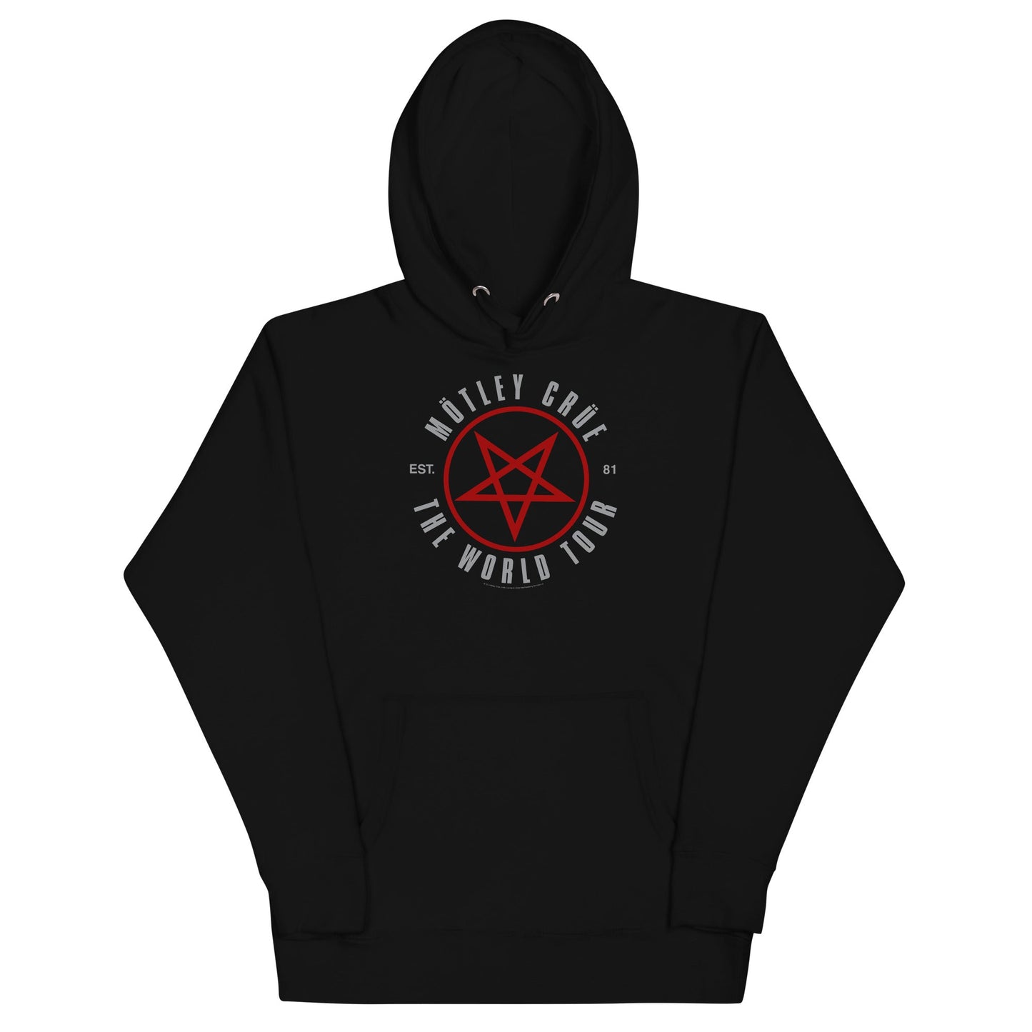 MerchMoment Motley Crue - The World Tour Hoodie [Apparel] Black