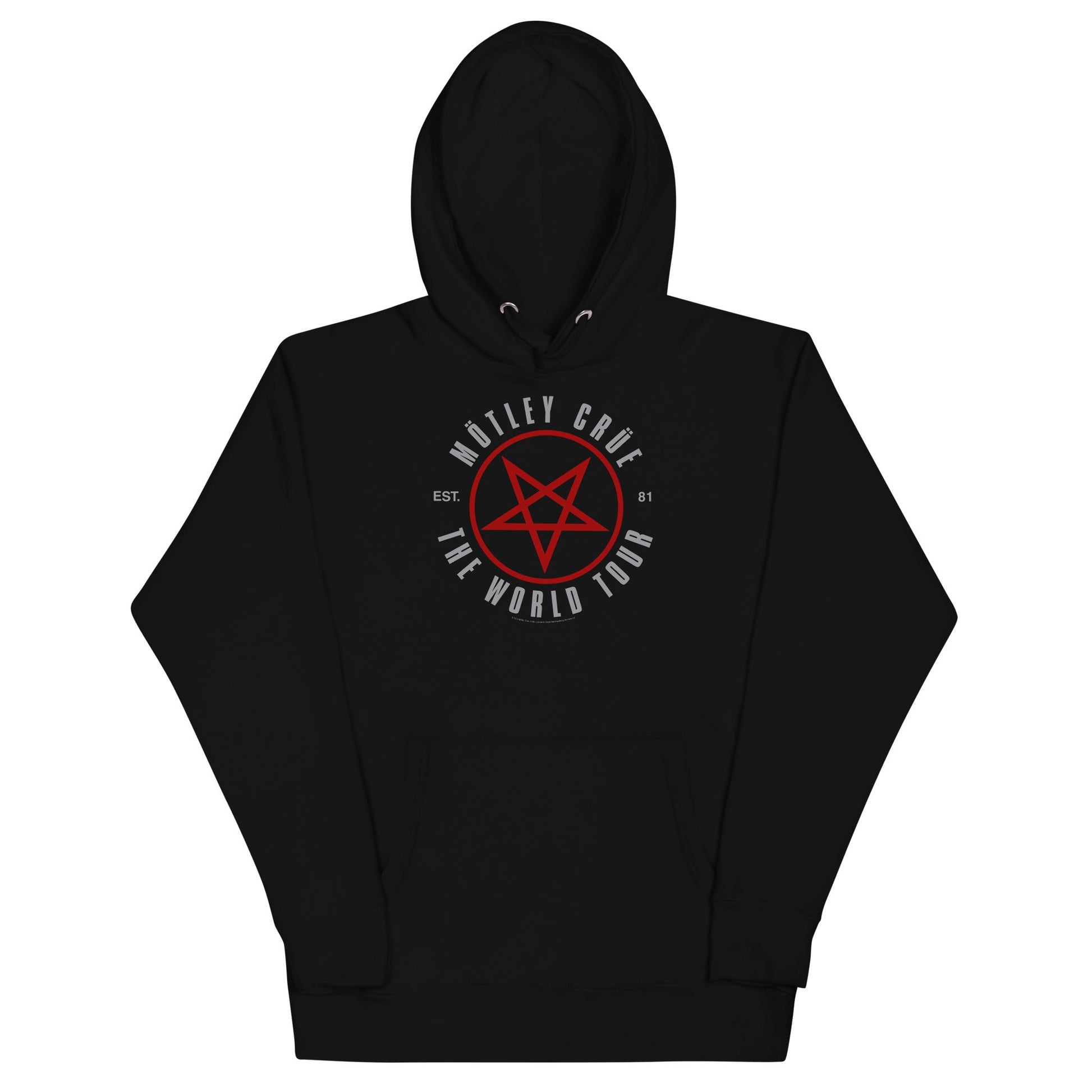 MerchMoment Motley Crue - The World Tour Hoodie [Apparel] Black